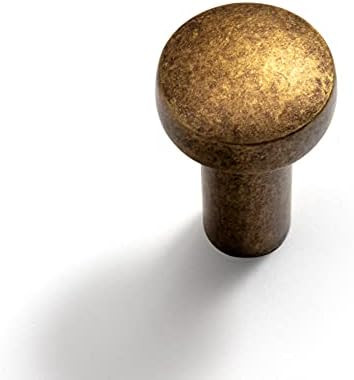 Goo- Ki 6 Pack Vintage Cabinet Knobs Retro Brass Drawer Handles Closet Classic Ancient Brass Draw... | Amazon (US)