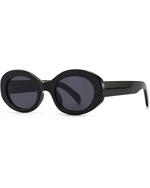 mosanana Oval Retro Trendy Sunglasses for Women Cool Cute Fashion 90s Style MS52371 | Amazon (US)