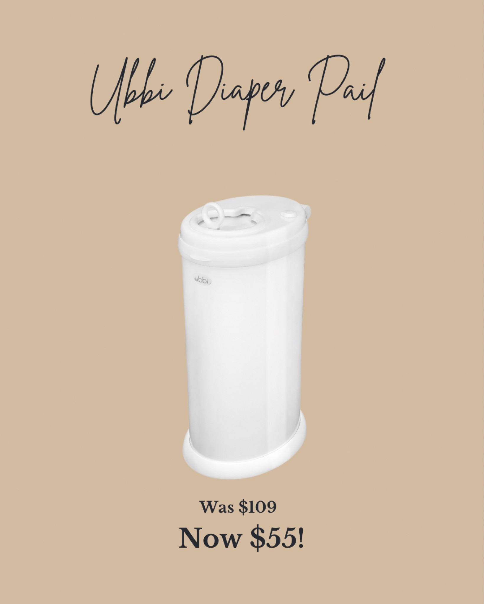 Major sale on the Ubbi Diaper Pail at Walmart - must have for baby registry, nursery

#LTKbump #LTKbaby #LTKsalealert