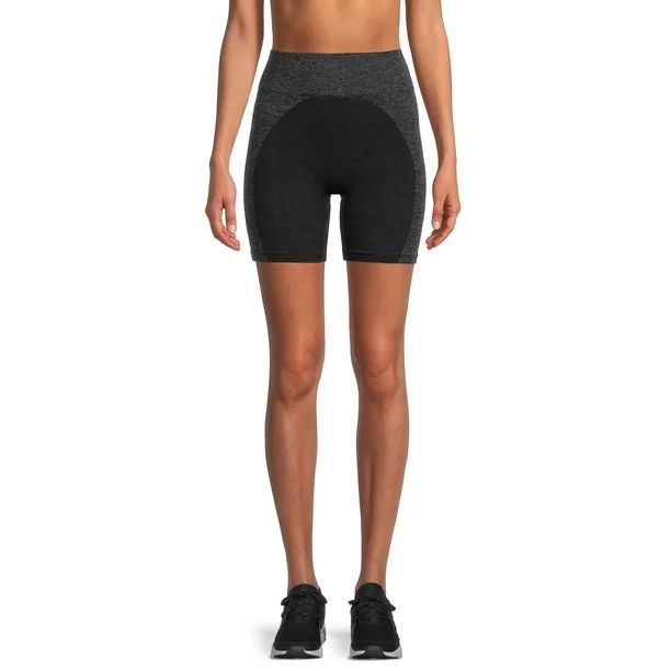 Chloe Ting Women's Seamless Marl Biker Shorts, 5" Inseam - Walmart.com | Walmart (US)
