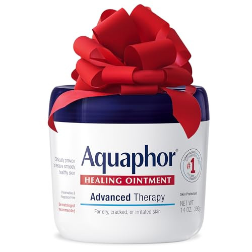 Aquaphor Healing Ointment, Advanced Therapy Skin Protectant, Dry Skin Body Moisturizer, Multi-Purpose Healing Ointment, For Dry, Cracked Skin & Minor Cuts & Burns, 14 Oz Jar | Amazon (US)