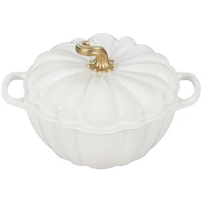 Le Creuset Enameled Cast Iron 4 Qt. Pumpkin Shaped Dutch Oven with Lid | Wayfair North America