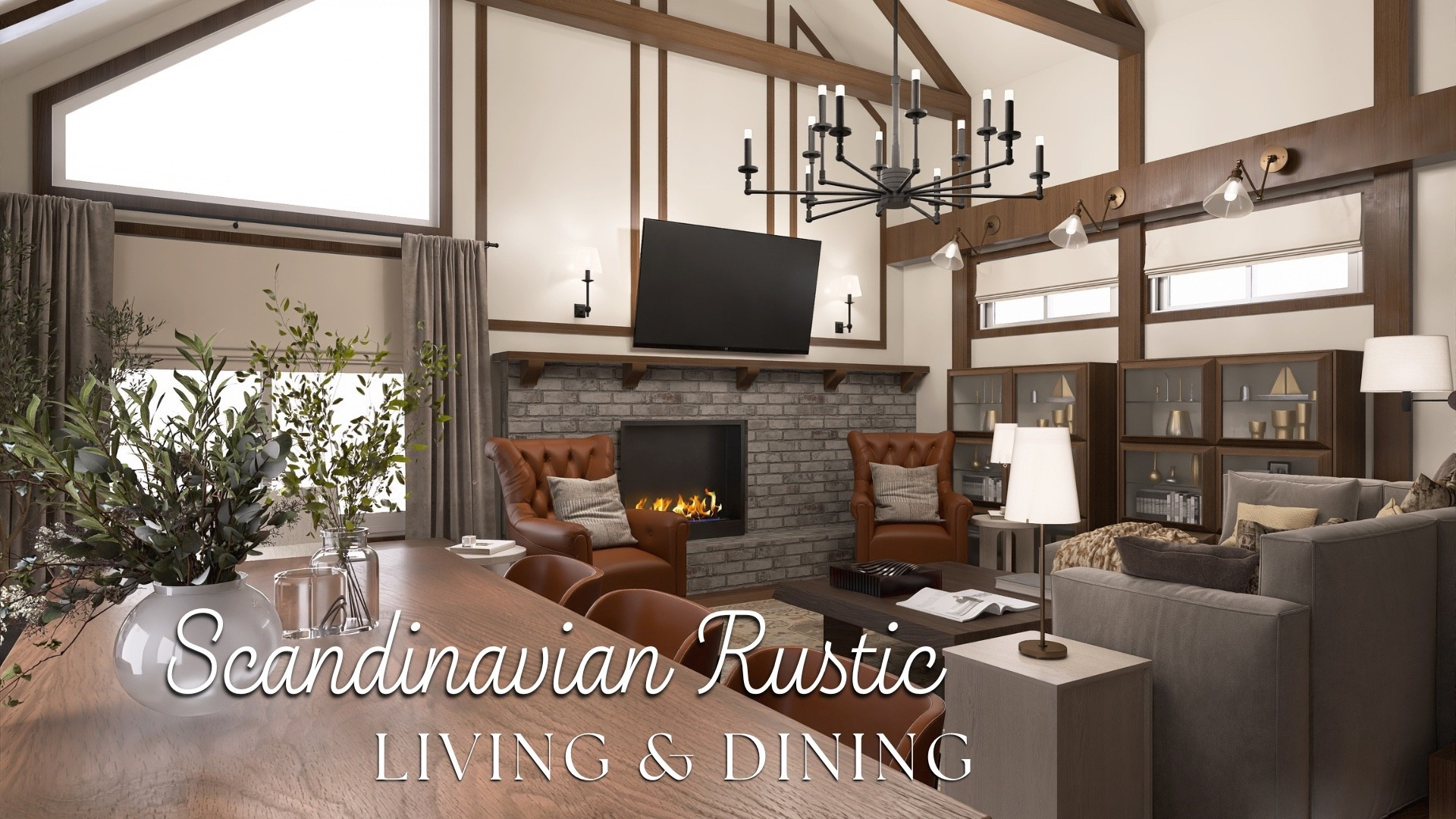 Designed by Jackie
Scandinavian Rustic Living & Dining

#LTKmomlife #LTKSeasonal #LTKHome