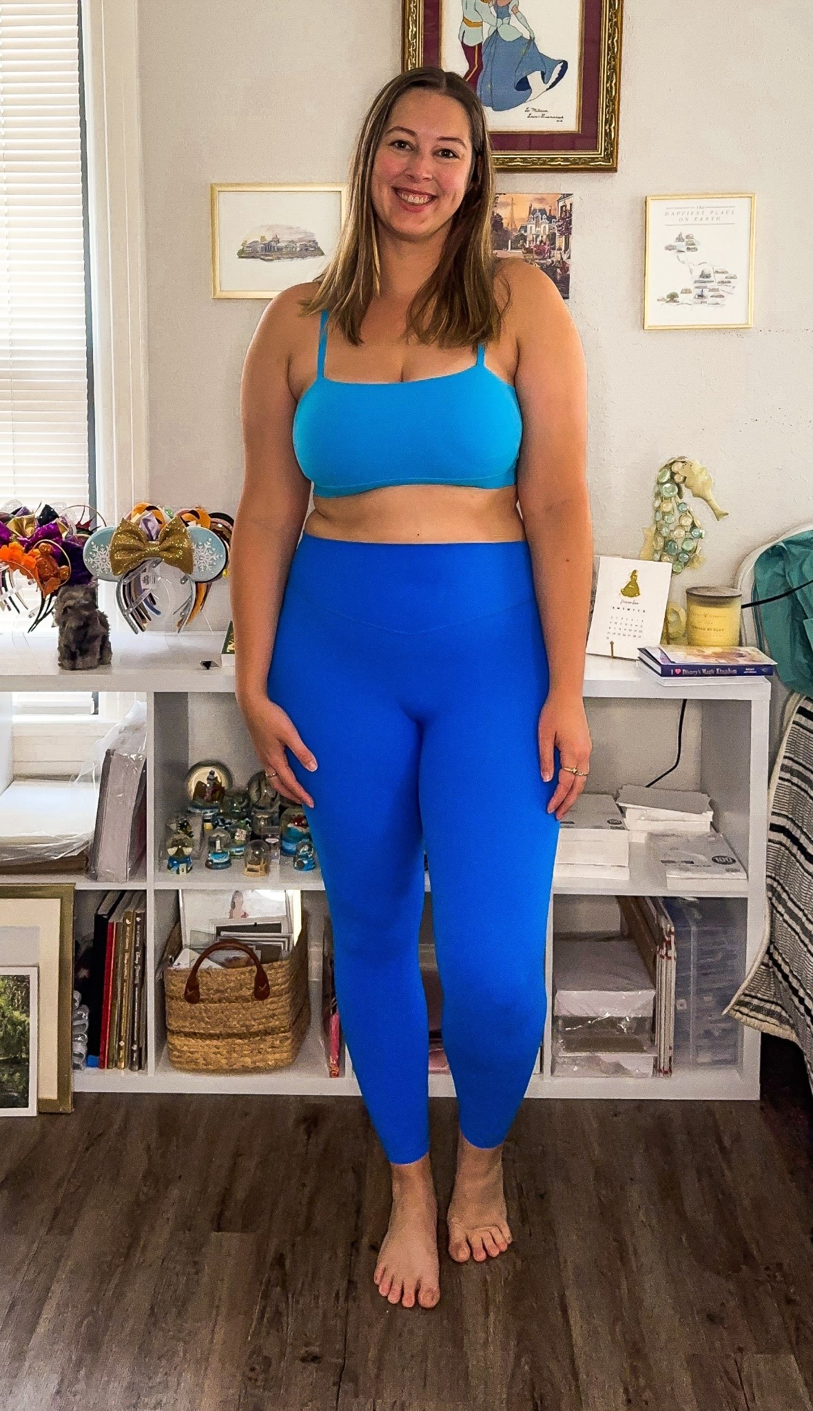 Amazon leggings and bralette (size large in both) - obsessed with the feeling and the compression quality of the leggings. Tummy control but not tight and digging into the skin. Great option for running in these colder months and to use for race day outfits 

Midsize, midsize outfit, Amazon finds, running outfit, Disney dinner, RunDisney costume, size 12, coastal style, everyday outfit, gym outfit 

#LTKfitnessgoals #LTKootd #LTKActive