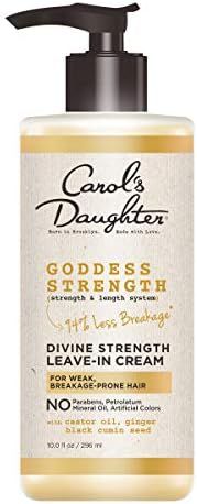 Carol’s Daughter Goddess Strength Divine Strength Leave In Conditioner with Castor Oil, Black S... | Amazon (US)
