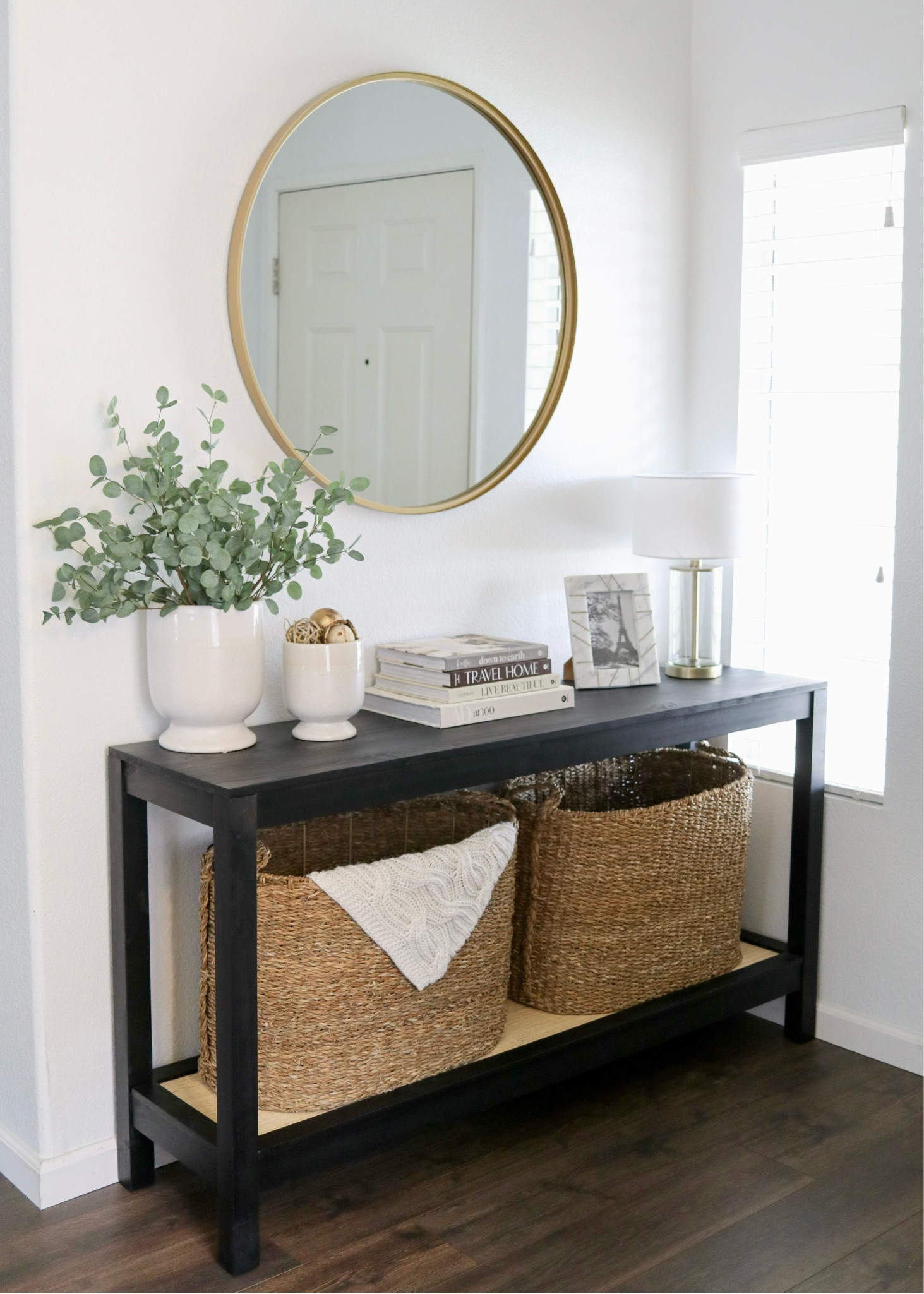 neutral entryway decor, Target
home decor, black console table, entryway home decor

#LTKhome #LTKFind #LTKSeasonal