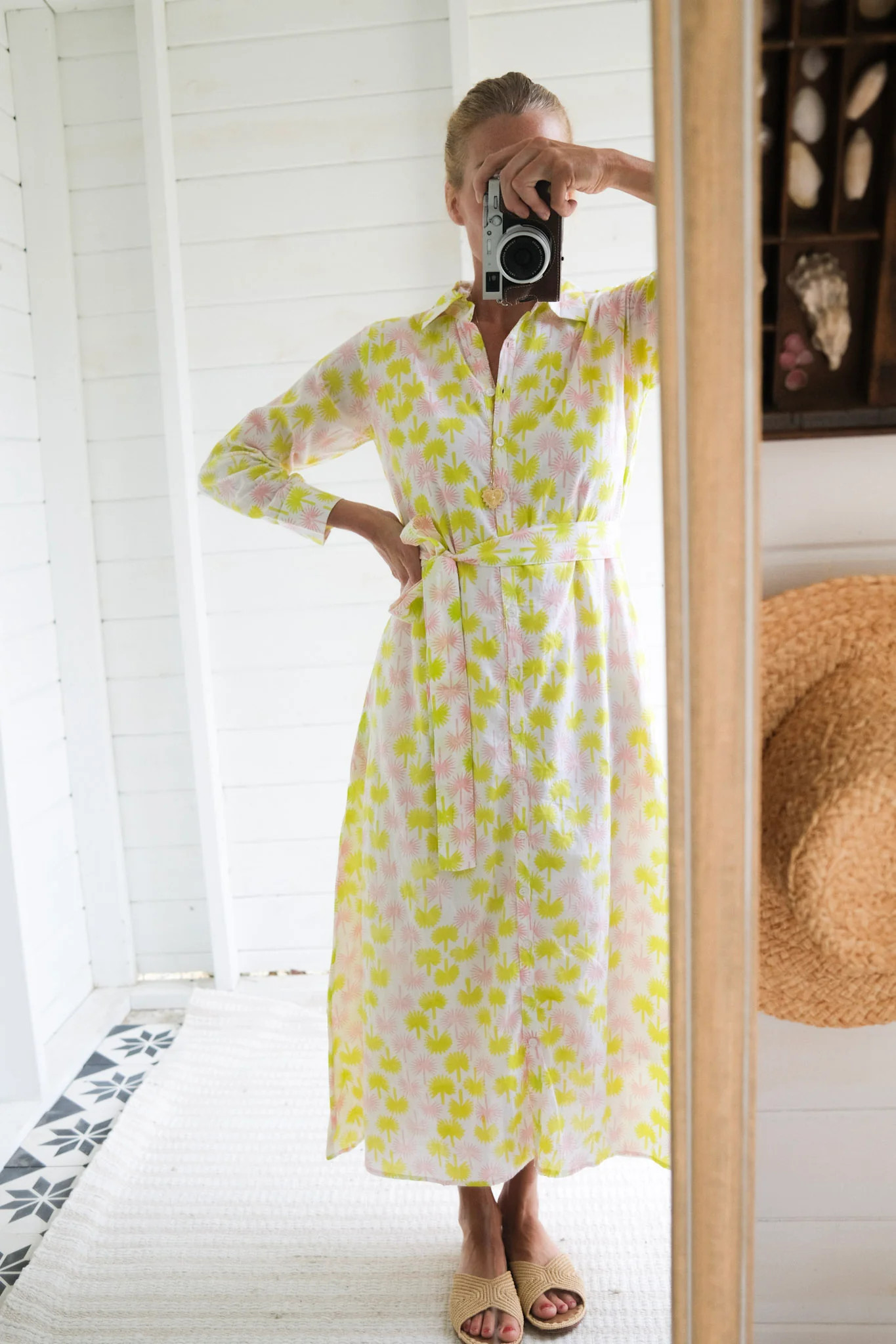 Shirt Dress — Golden Hour | Marea