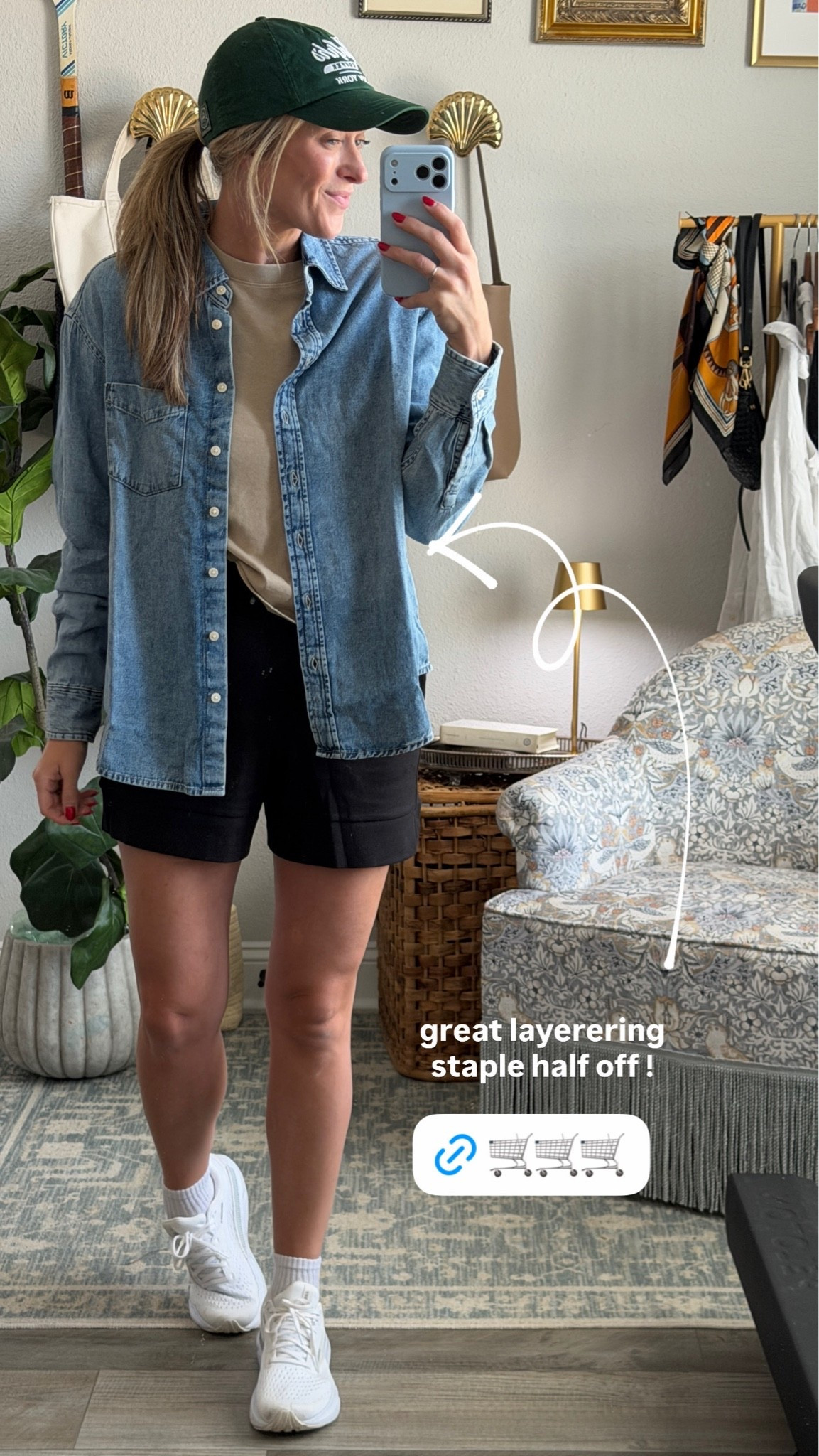 This a really good layering staple! Lighter than a jacket and bottom up for a chic look when it isn’t hot!

#LTKSaleAlert #LTKootd