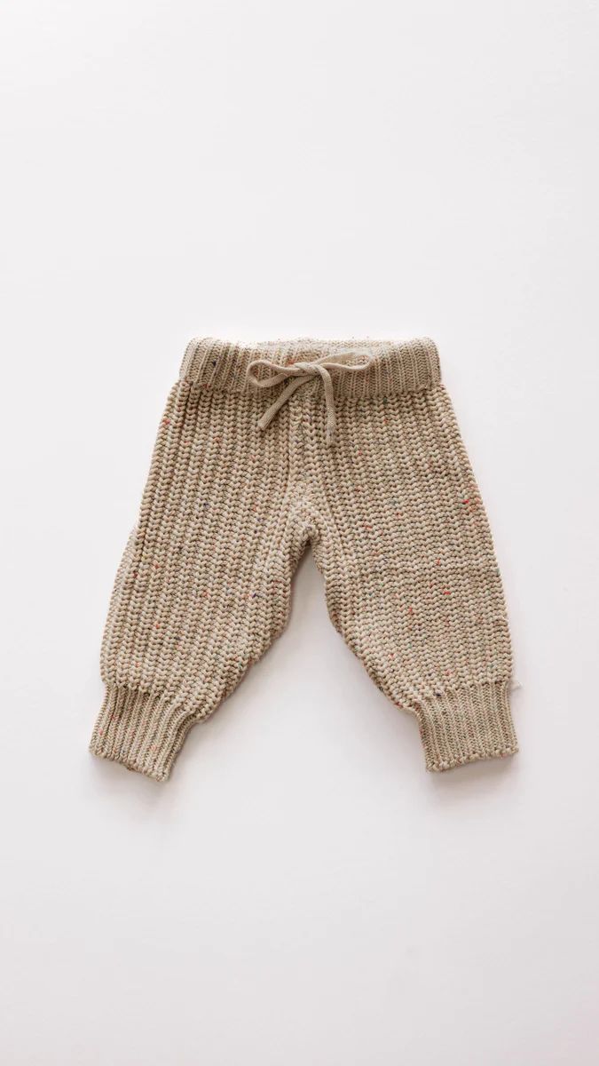 Knit Pants - Wheat Confetti | Forever French