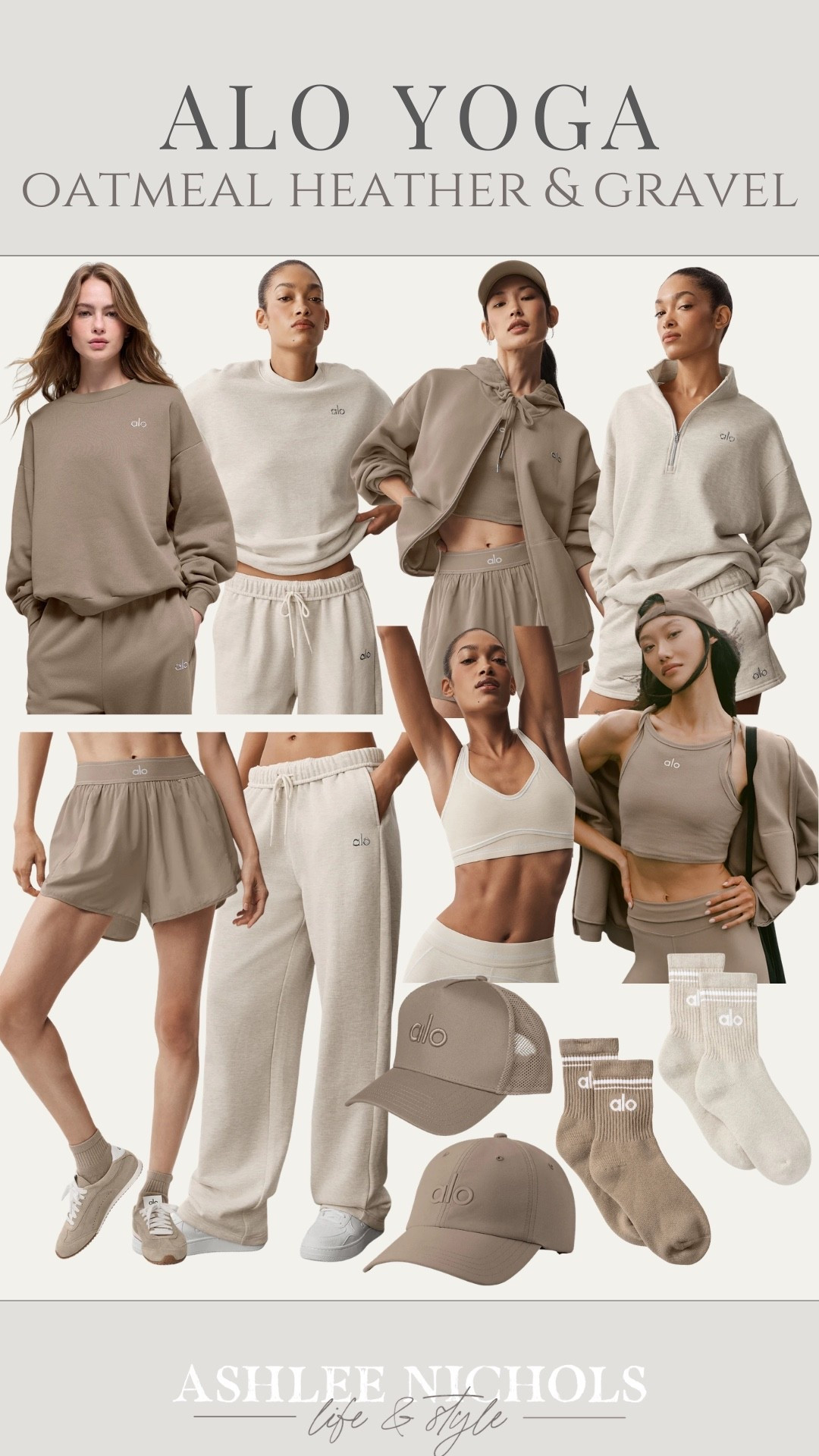 Alo Yoga new oatmeal Heather and gravel drop!

Athleisure, matching set, activewear, crewneck sweatshirt,
Sports bra

#LTKootd #LTKSeasonal #LTKActive
