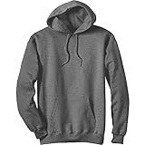 Amazon.com: Hanes Men's Ultimate Cotton Heavyweight Pullover Hoodie Sweatshirt, Light Steel, Larg... | Amazon (US)