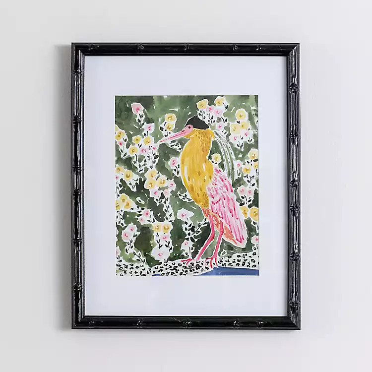 Leopard Bird Framed Wall Art | Kirkland's Home