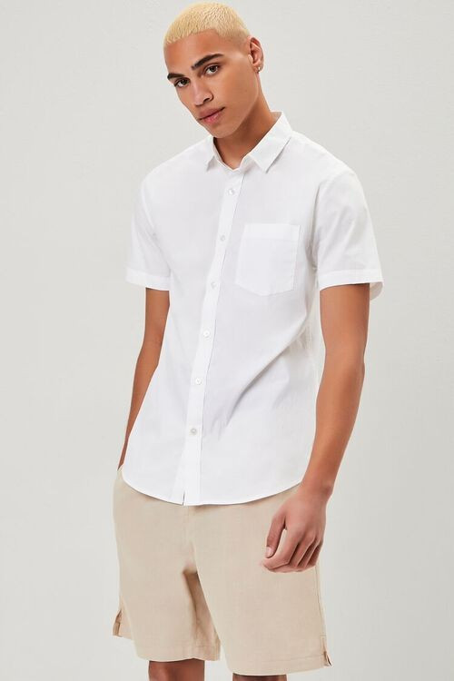 Drawstring Linen-Blend Shorts | Forever 21 (US)