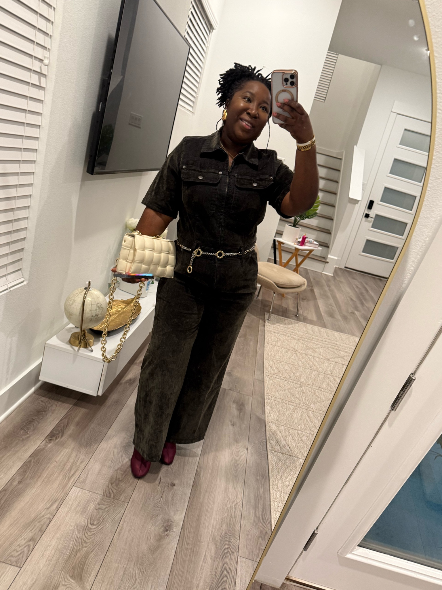 Dark Olive Green Jumpsuit from Target (Size 14)

#LTKMidsize #LTKStyleTip #LTKHoliday