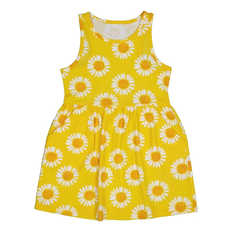 Wonder Nation Tank Play Dress, Sizes 4-18 & Plus | Walmart (US)