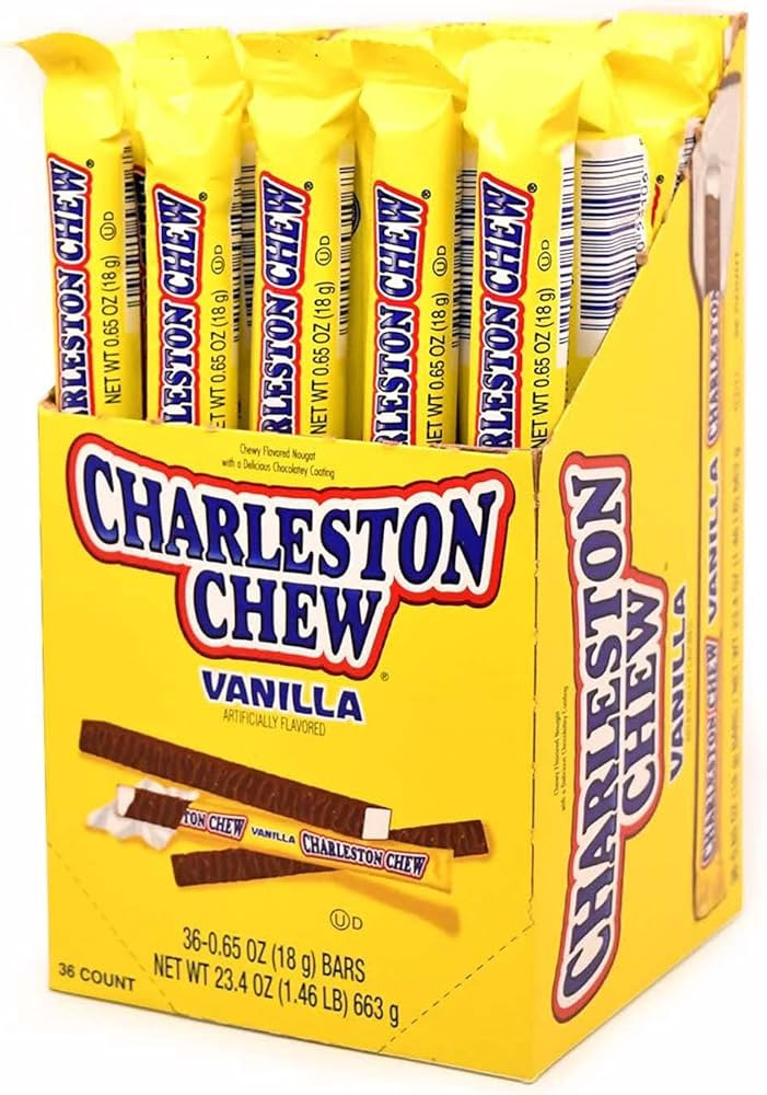 Charleston Chew .65 Oz. Bars, Vanilla, 36-Count Box | Amazon (US)