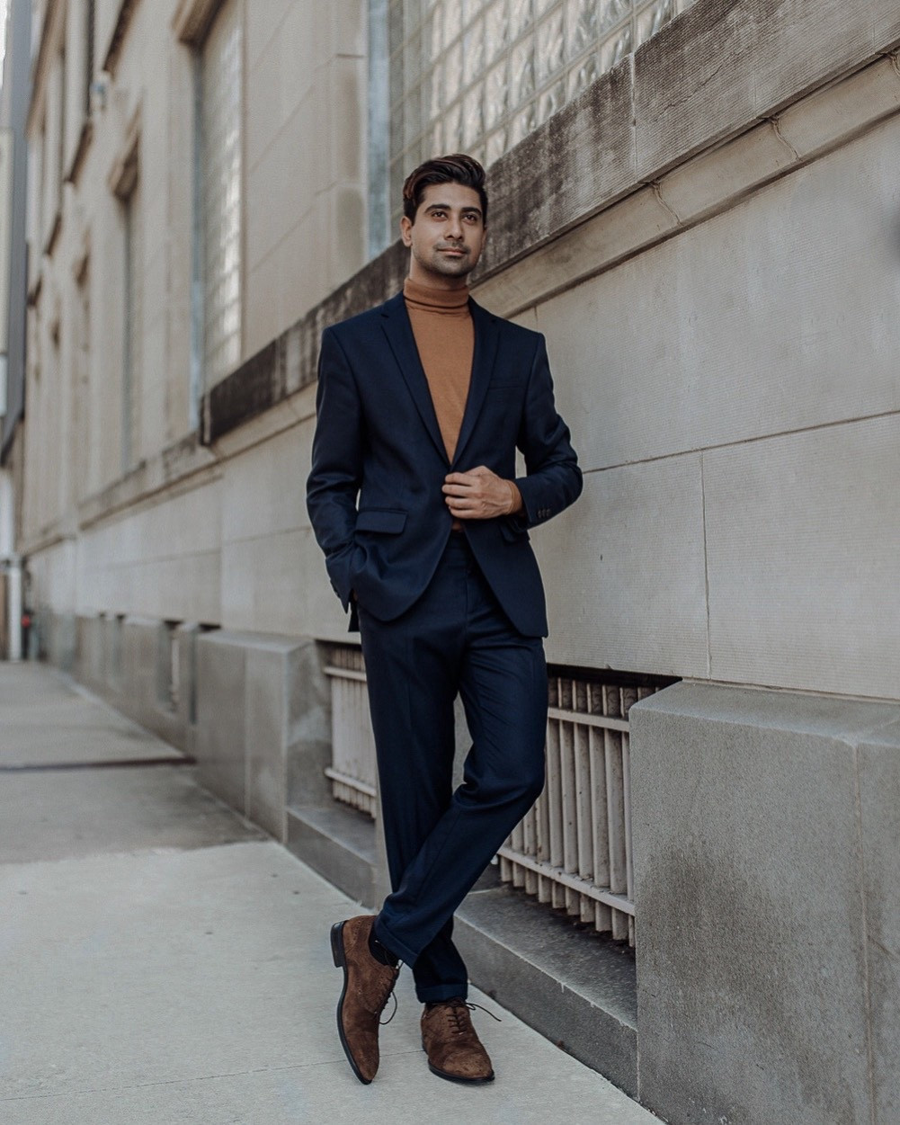 Navy Suit #mensfashion #suits 

#LTKSeasonal #LTKMens