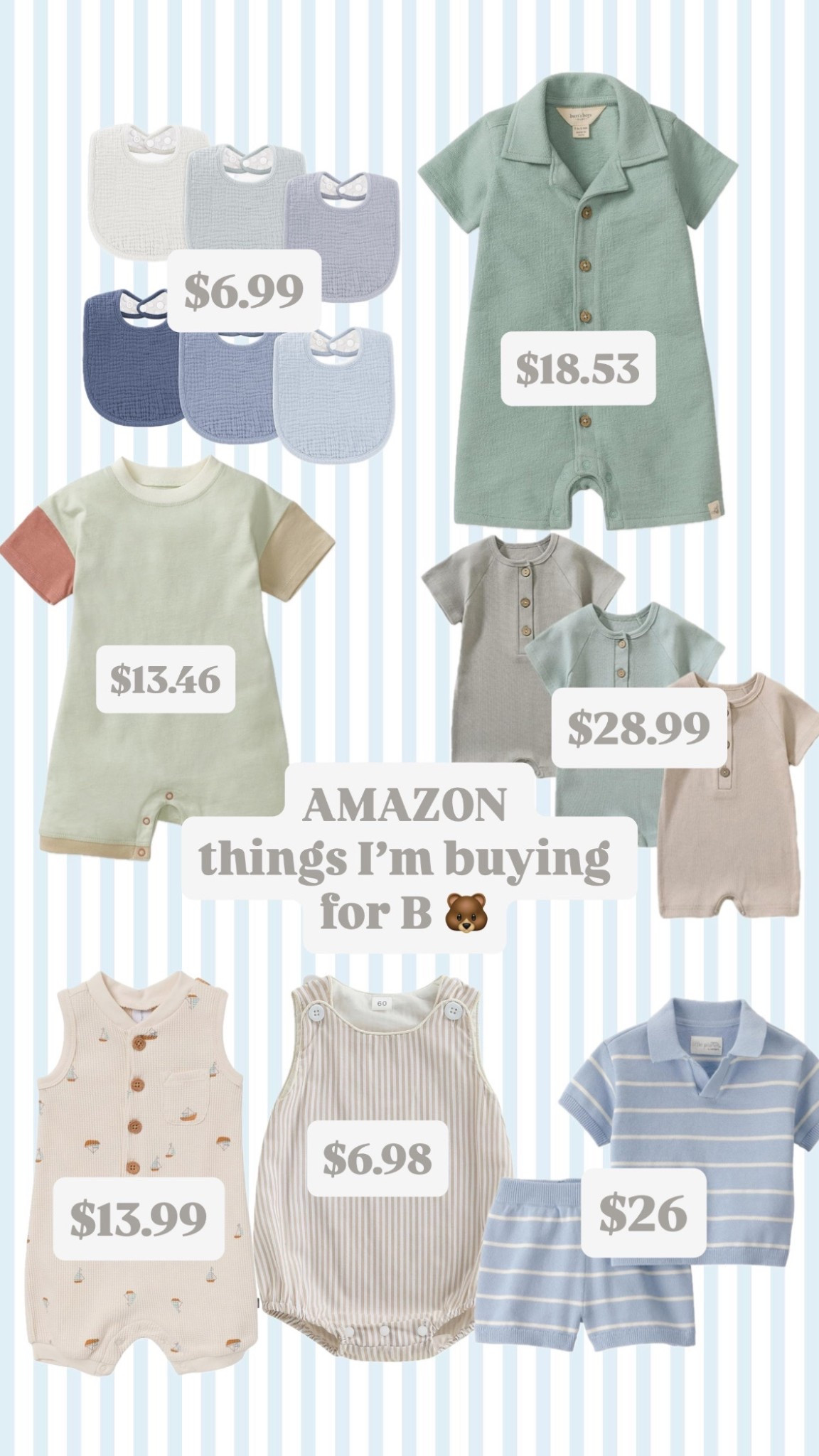 Amazon spring sale has the cutest baby boy clothes ✨🐻

#LTKBaby #LTKSaleAlert