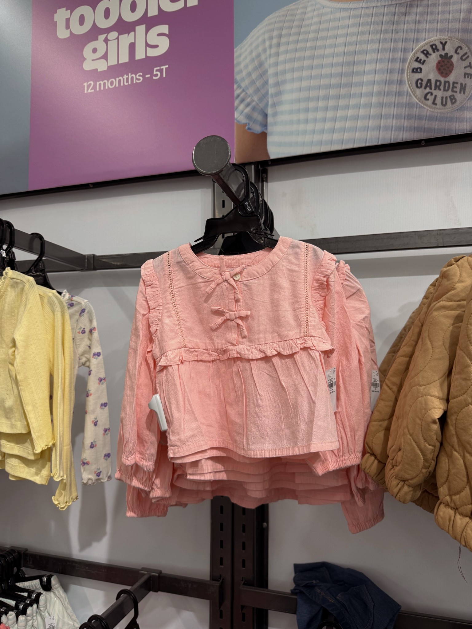 The most adorable blouse for a toddler girl this spring 🩷