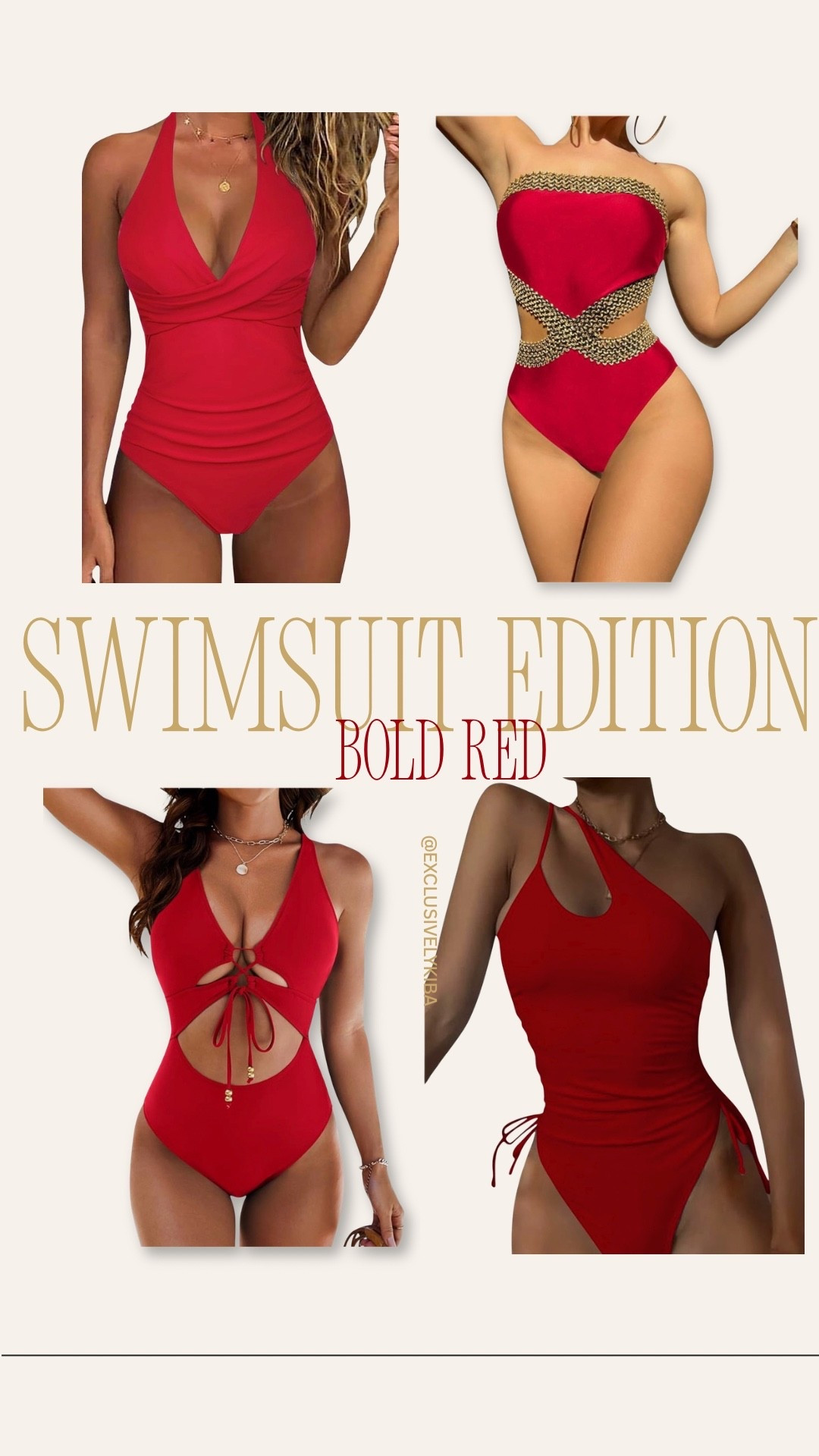 Red is not for the shy ❤️✨
This bold swimsuit edit is all about confidence, curves, and making an entrance. From sleek silhouettes to statement cutouts—these pieces do all the talking so you don’t have to.

If you’re stepping out, step out in red.

Shop the bold red edit on LTK 🔥

#LTKSwim #RedHotStyle #VacationLooks #ConfidenceStyle #Over40Fashion

#LTKSwim #LTKTravel