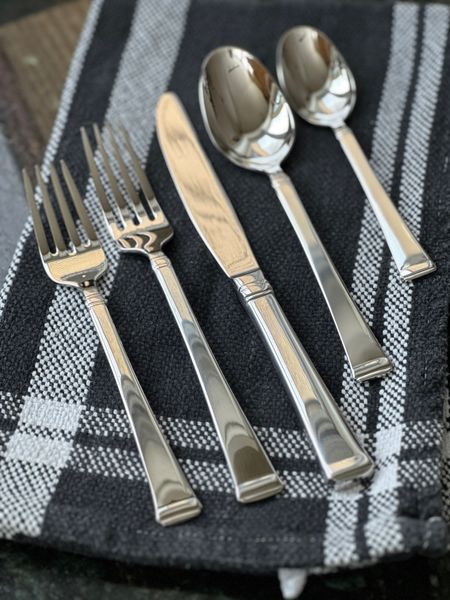 Beautiful stainless steel flatware that works for special occasions or everyday!  Great weight and classic design!

#ltktable ltkstainlesssteel #ltkmikasa

#LTKstyletip #LTKsalealert #LTKhome