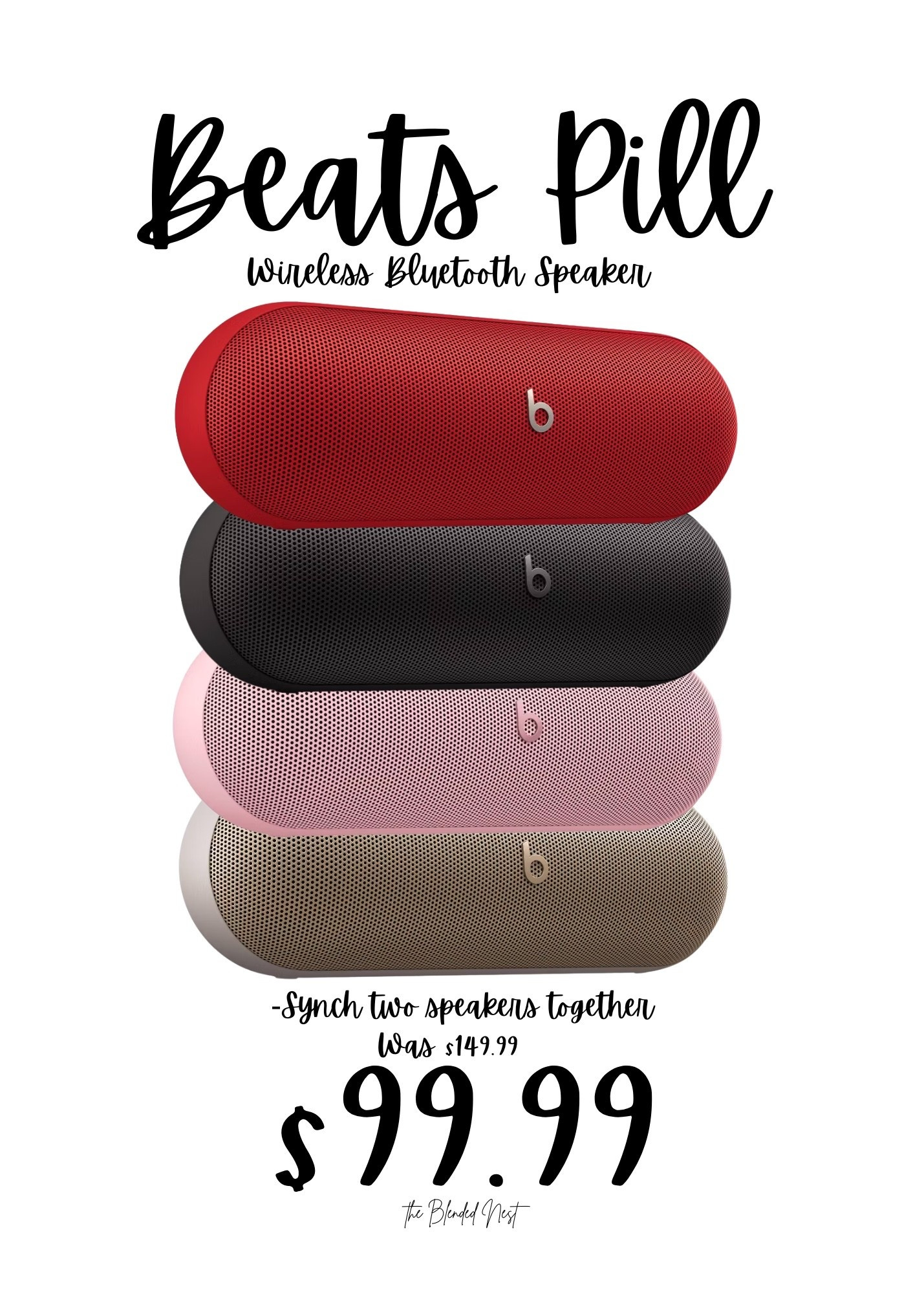 Are you looking for great quality speakers for your home?  You can synch tow speakers together for awesome sound.  They come in 4 different colors and are on sale at Target  

#LTKSaleAlert #LTKGiftGuide #LTKHoliday