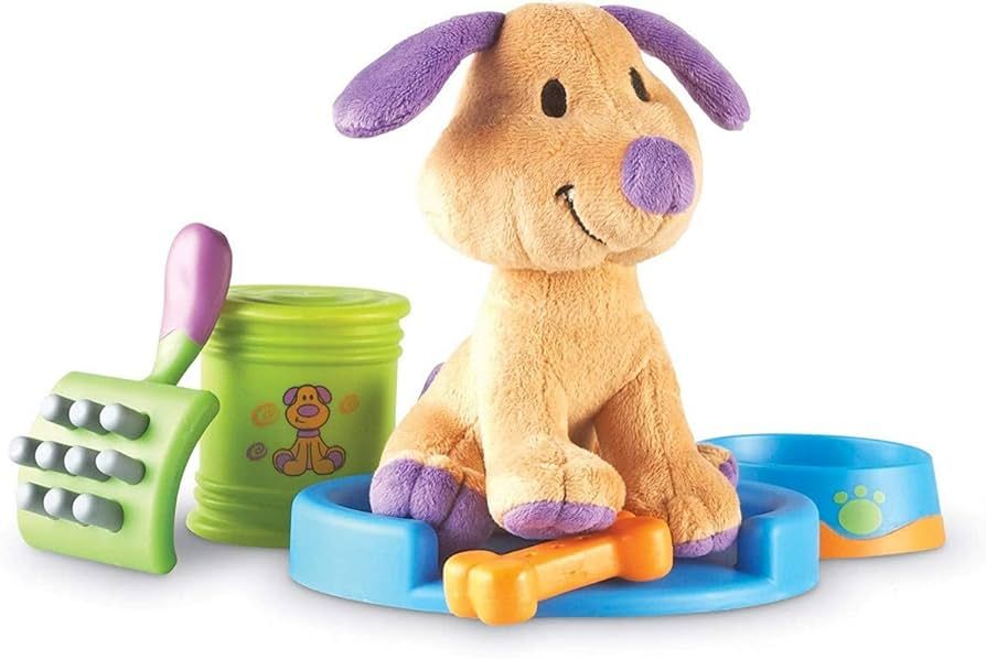 Learning Resources New Sprouts Puppy Care Play Set - 6 Pieces, Ages 2+ Toddler Learning Toys, Fir... | Amazon (US)