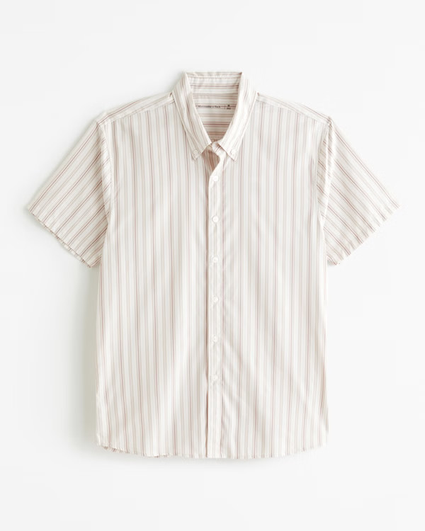 Performance Button-Up Shirt | Abercrombie & Fitch (US)