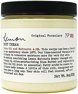 Amazon.com : C.O. Bigelow No. 005 Lemon Body Cream with Lemon Oil and Extracts, Moisturizes Dry S... | Amazon (US)