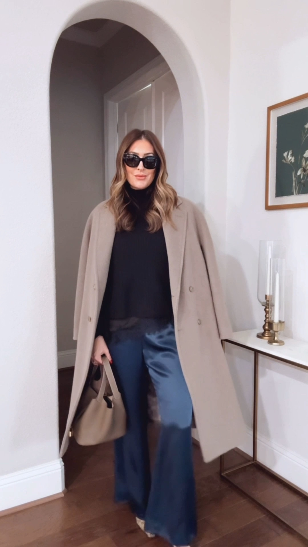 Chic but super comfy comfy for church this morning. 🖤 

#LTKootd #LTKdayinmylife