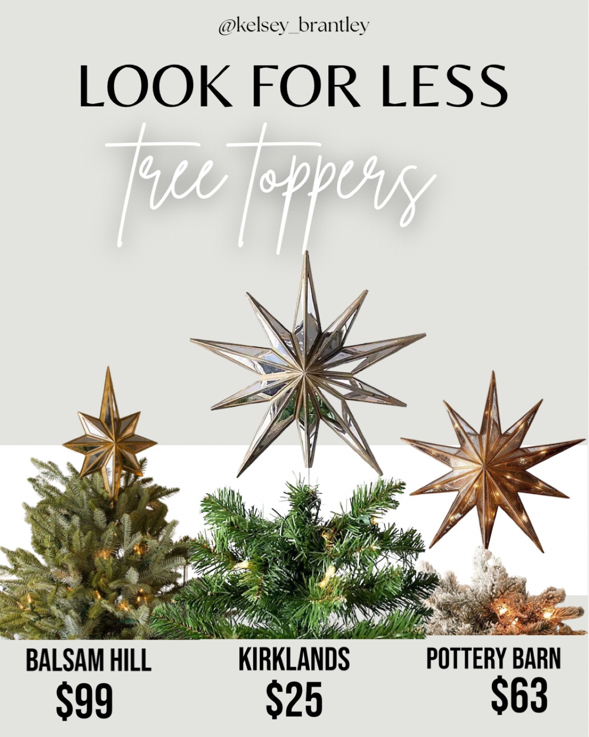 I love a good dupe! Kirkland’s tree topper at a fraction of the cost of its look alike .

#LTKhome #LTKSeasonal #LTKHoliday