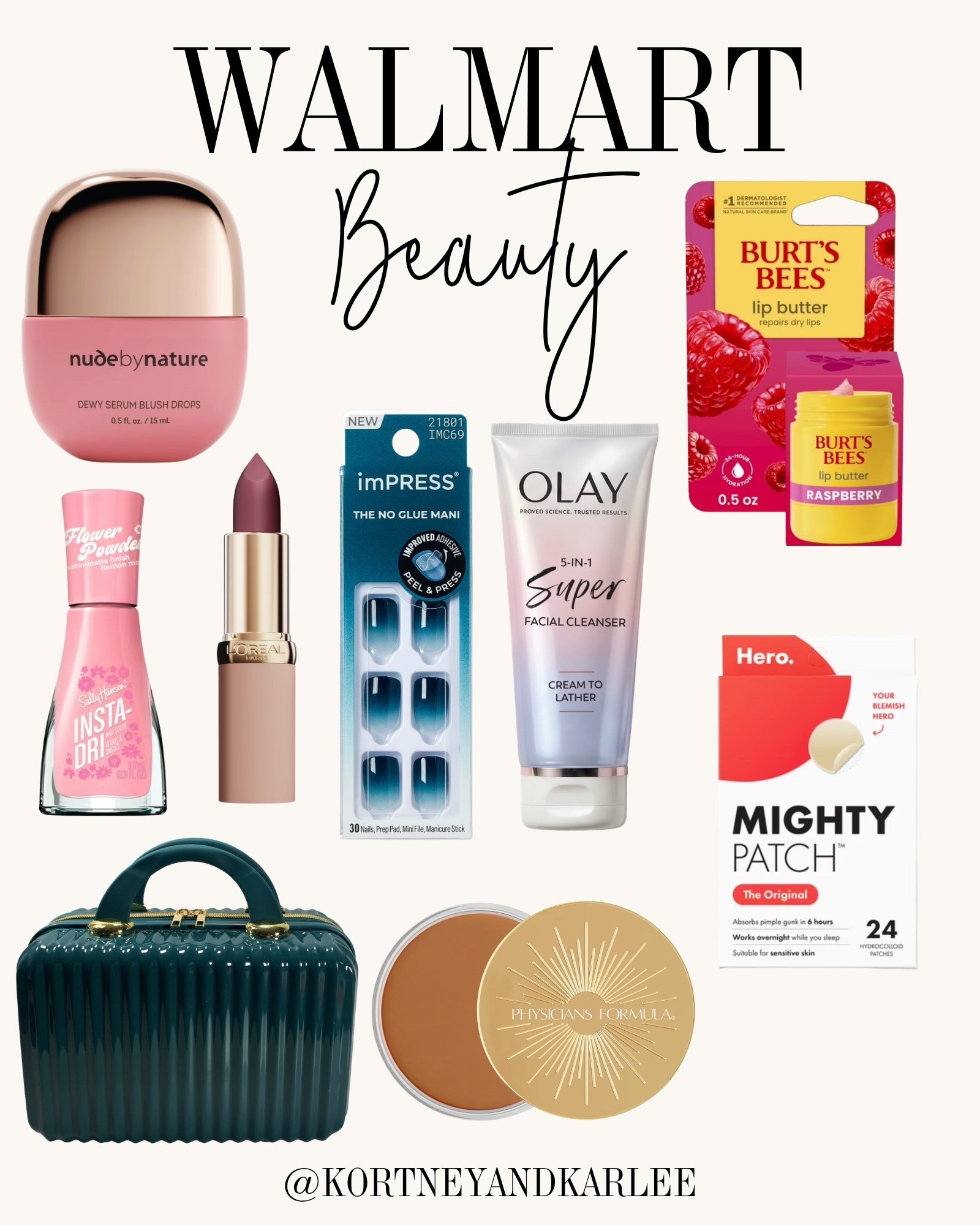  Walmart Beauty!

Kortney and Karlee | #kortneyandkarlee #LTKfindsunder50 #LTKfindsunder100 #LTKtravel 