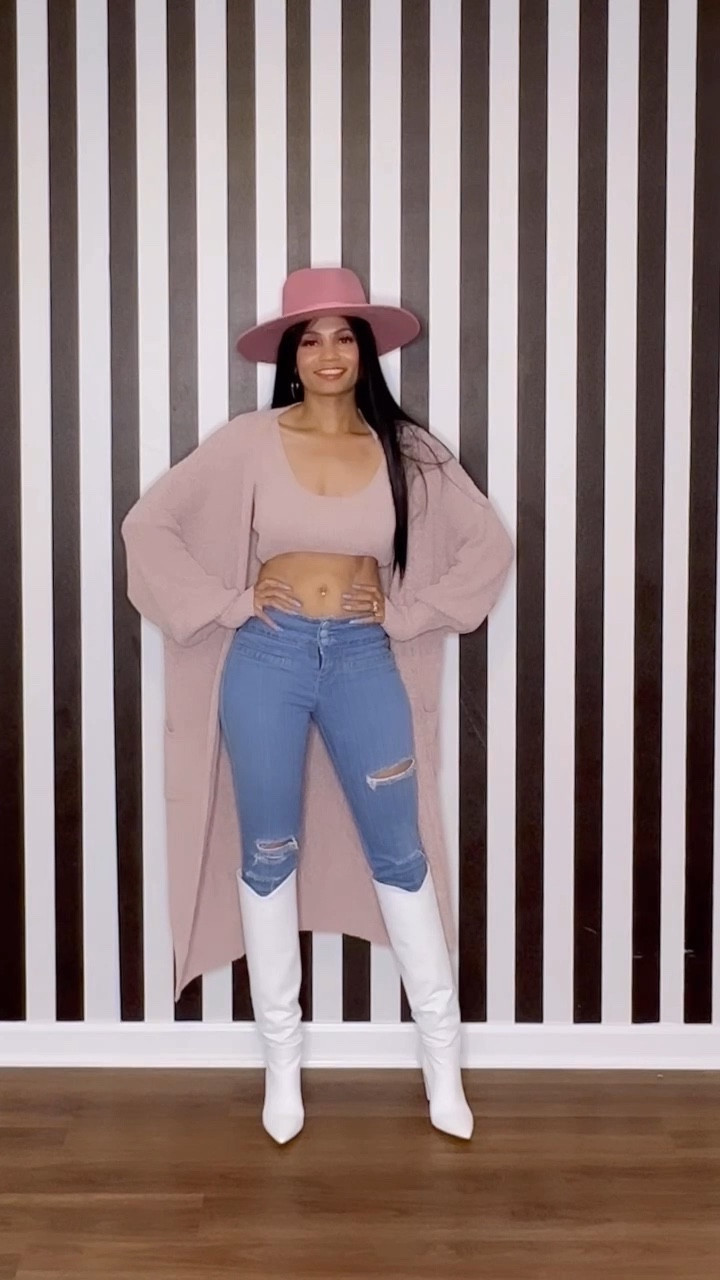 Do you have a preferred style on those odd weather days? A sweater set is a perfect option.

#LTKSeasonal #LTKunder100