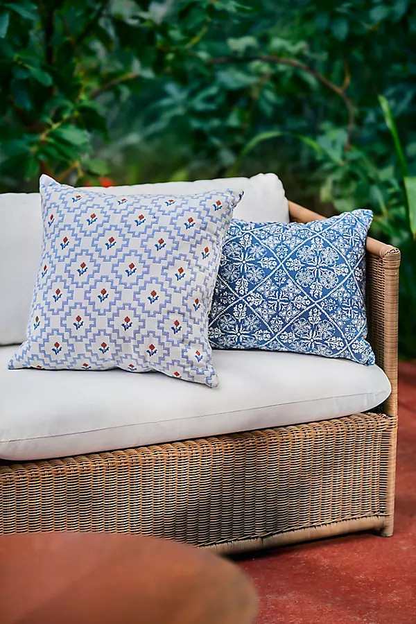 Tulip Outdoor Pillow | Anthropologie (US)