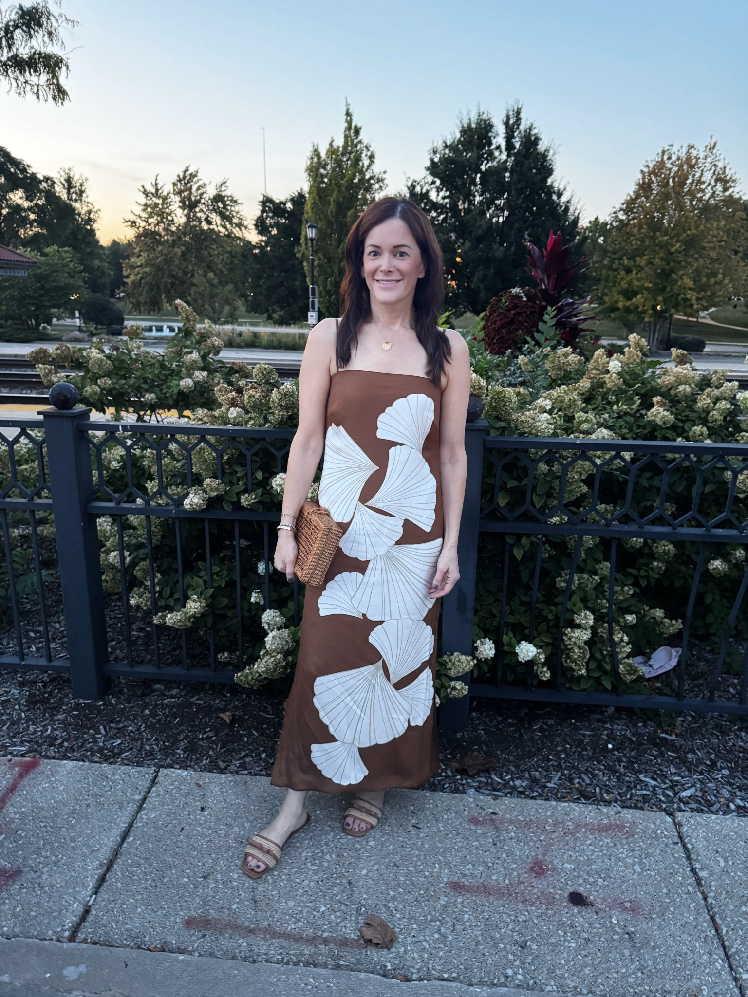 Enjoying the last of these warm summer nights in my new dress. 

#LTKOver40