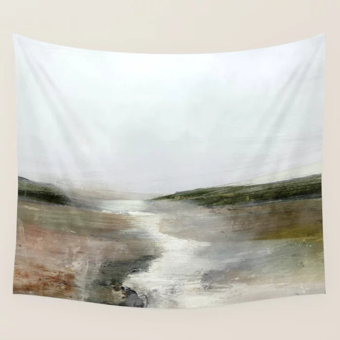 Crystal River Wall Tapestry by Dan Hobday Art | Society6
