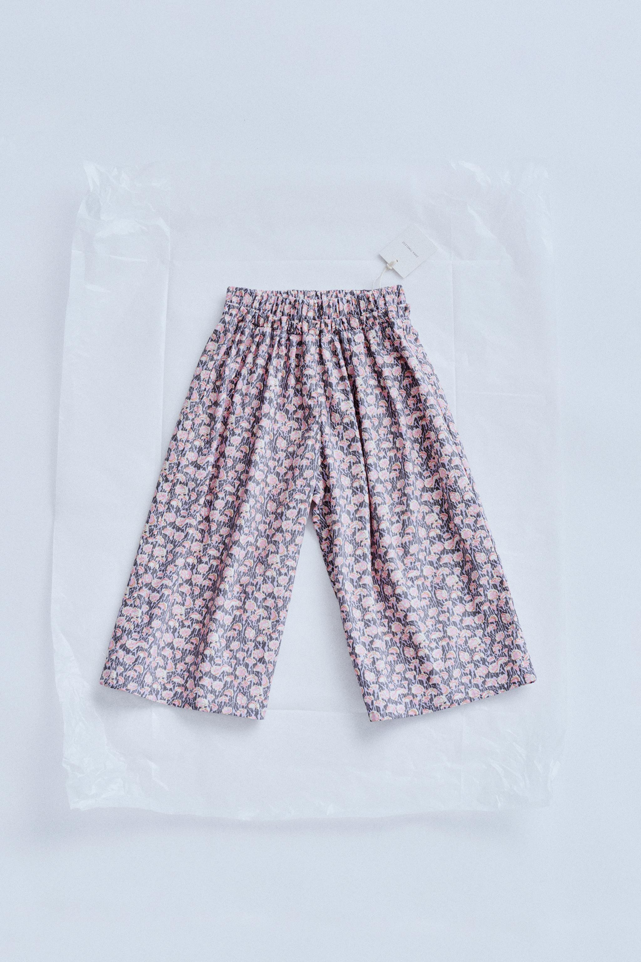 TIMELESZ - FLORAL PANTS | Zara US