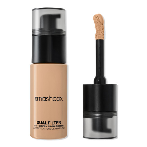 Smashbox Dual Filter 2-In-1 Longwearing Concealer + Foundation - Tan Dark 27 Warm | Ulta