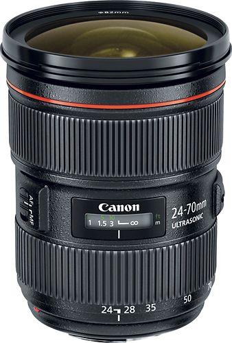 Canon - EF 24-70mm f/2.8L II USM Standard Zoom Lens - Black | Best Buy U.S.