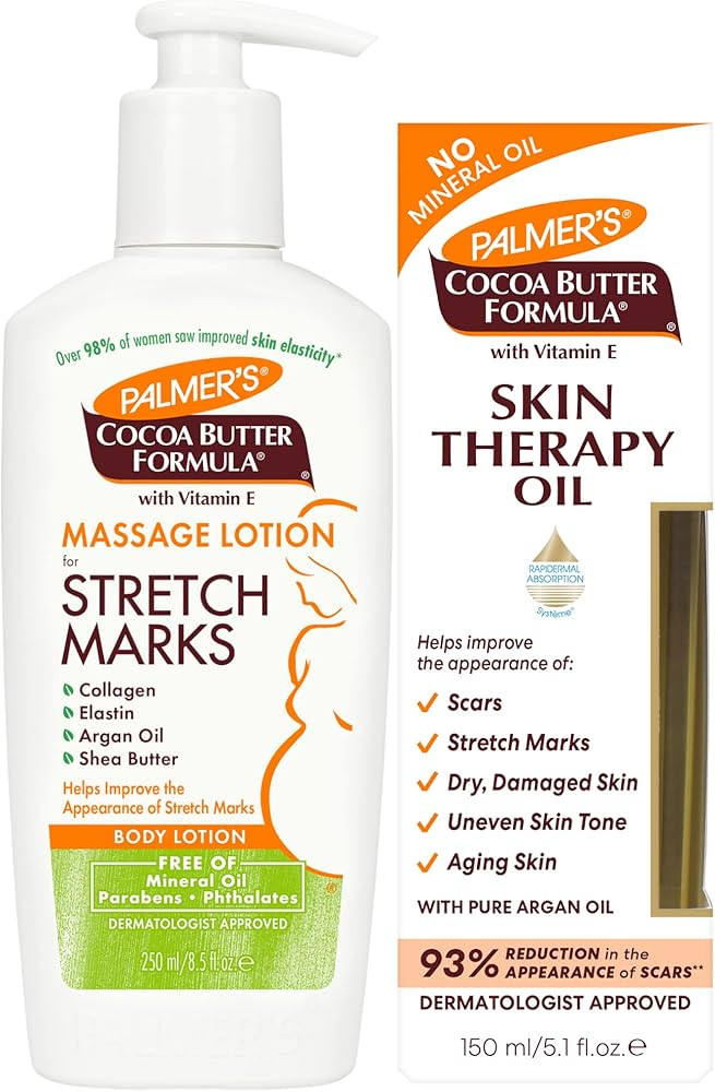 Palmer's Pregnancy Skin Care bundle (Lotion & Oil) | Amazon (US)