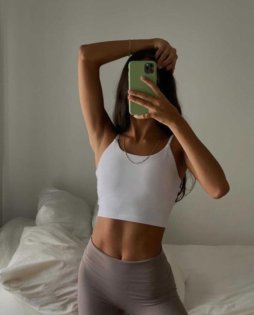 Tank Bra - White | Adanola UK