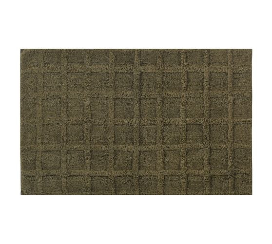 Arlette Cotton Bath Mat | Pottery Barn (US)