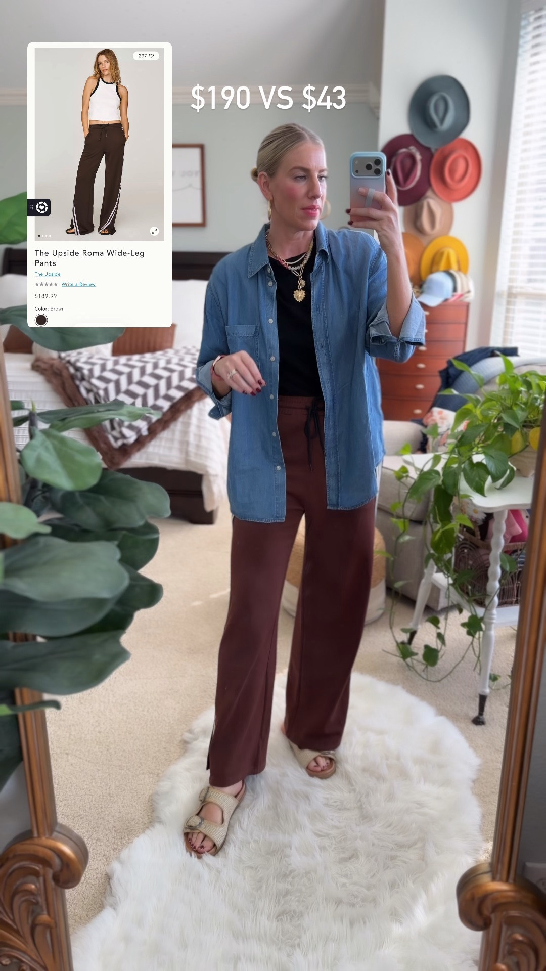 Mom on the go ootd 
Designer look for less track pants 
Fit tts

#LTKootd #LTKOver40 #LTKSaleAlert