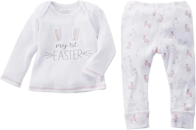 Mud Pie baby-girls My First Easter 2 Piece Set | Amazon (US)