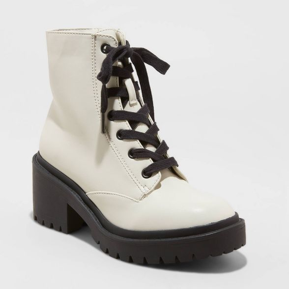 Women's Brie Lace Up Combat Boot - Universal Thread™ | Target