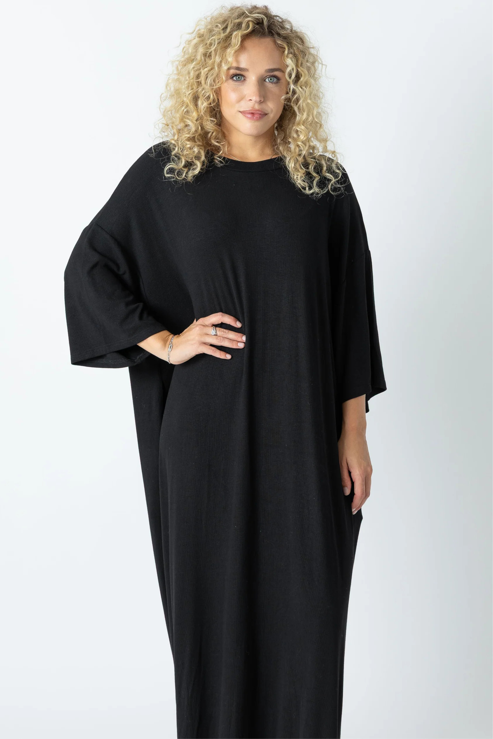 Isn't She Lovely Dress Black S/M | The Foxy Kind