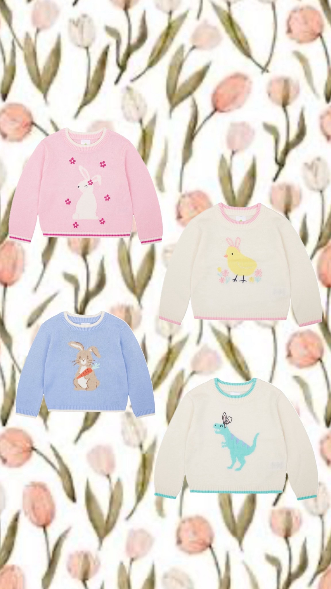 The cutest kids Easter sweaters from Walmart 💕💙

#LTKSeasonal #LTKKids #LTKBaby
