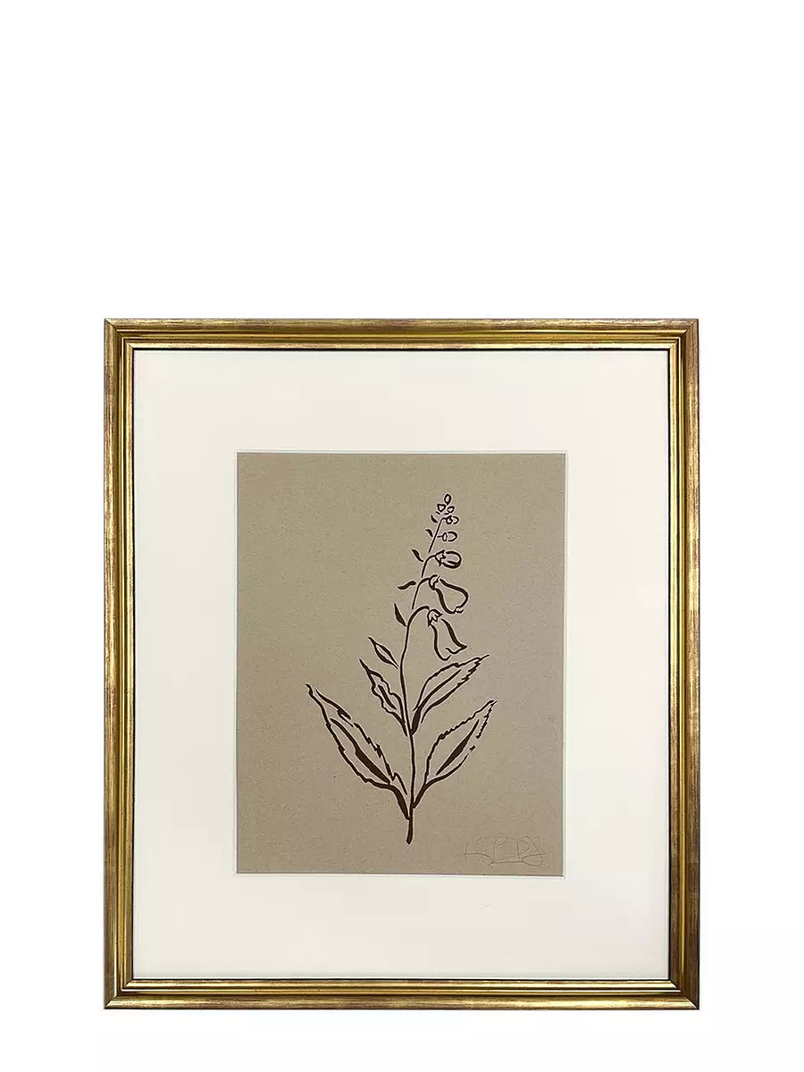 "Botanicals in Sepia No. 5" by Kayce Hughes | Serena and Lily