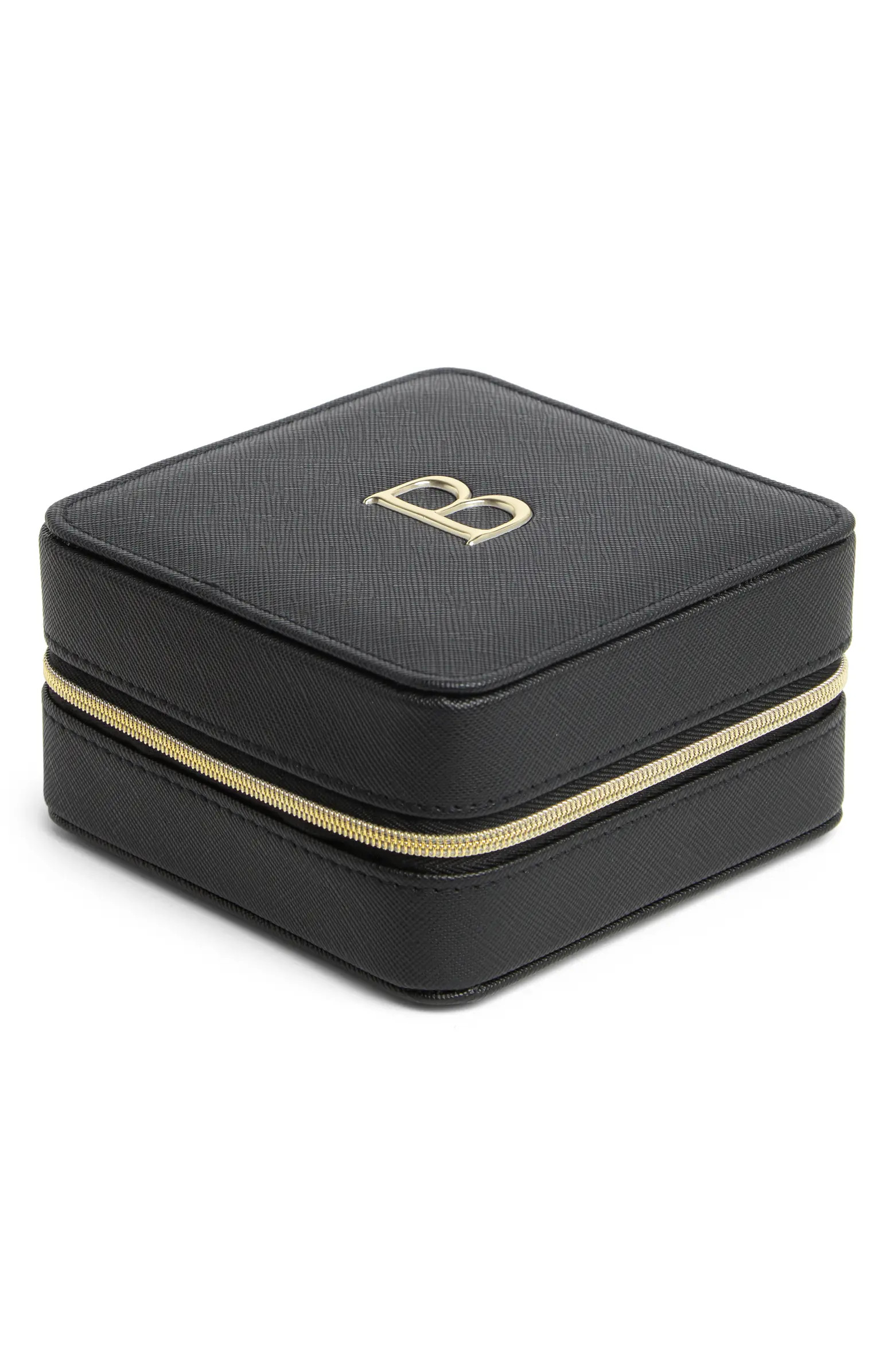 Initial Square Zip Travel Case | Nordstrom