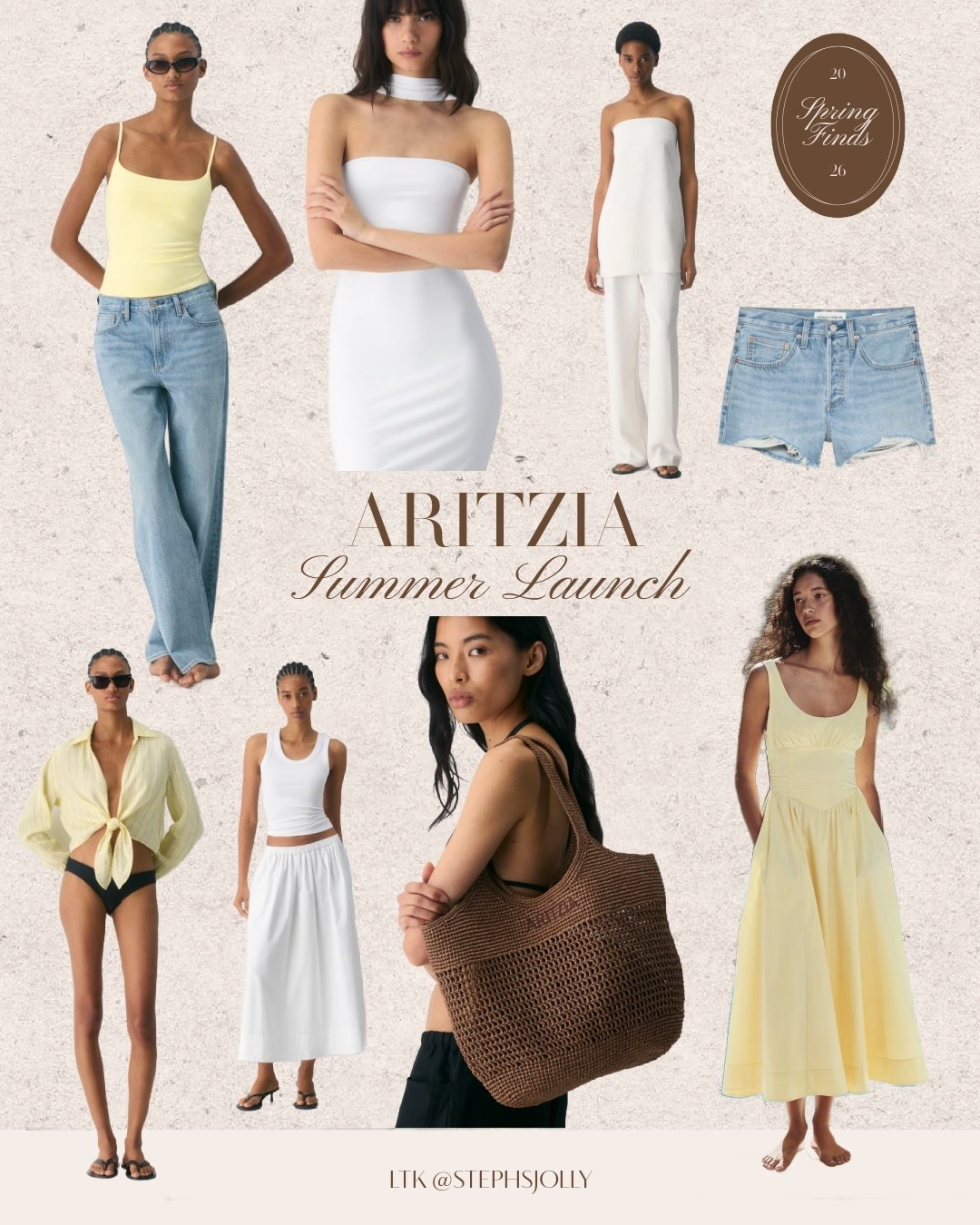 Aritzia summer arrivals - new lemonade colour! 🍋